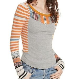 Free People Sweet Gal thermal top